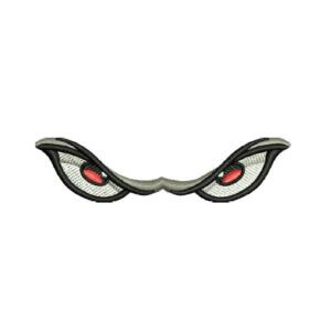 Lake Elsinore Storm Baseball Team Red Eyes Embroidery Design
