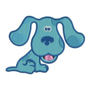 Blue Dog Blues Clues Embroidery Design