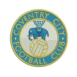 Coventry City Retro Logo Embroidery Design for Embroidery Machines
