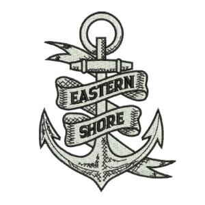 Eastern Shore Beverages Anchor Embroidery Design - Machine Embroidery Design