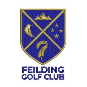 Feilding Golf Club Logo Embroidery Design - Machine Embroidery Design