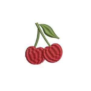 Free Cute Cherry Embroidery Design - Machine Embroidery Design