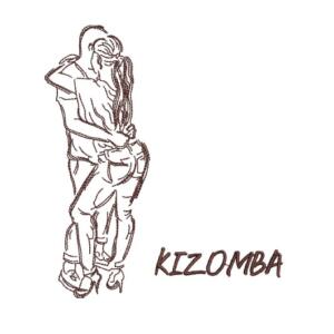 Kizomba Dance Embroidery Design - Machine Embroidery Design