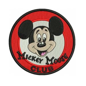 Mickey Mouse Club Embroidery Design