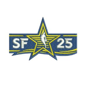 NBA All Star Game Logo Embroidery Design - Machine Embroidery Design