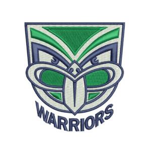 New Zealand Warriors Logo 2023 Embroidery Design for Embroidery Machines