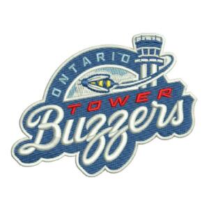 Ontario Tower Buzzers Logo Machine Embroidery Design