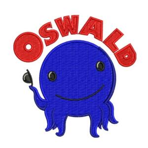 Oswald Embroidery Design