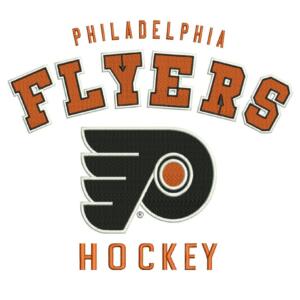 Philadelphia Flyers Hockey Jacket Embroidery Design - Machine Embroidery Design
