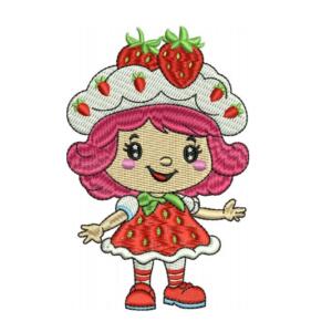 Strawberry Shortcake 4 Embroidery Design
