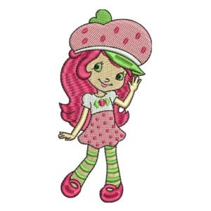 Strawberry Shortcake 5 Embroidery Design