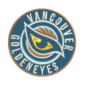 Vancouver Goldeneyes Logo Embroidery Design - Image 1