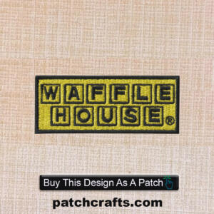 Waffle House Logo Embroidery Design - Image 2