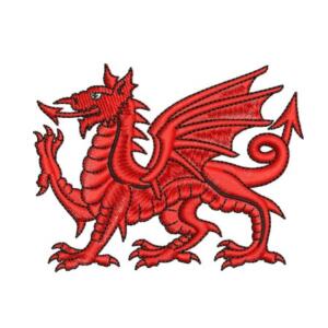 Welsh Dragon Embroidery Design - Image 1
